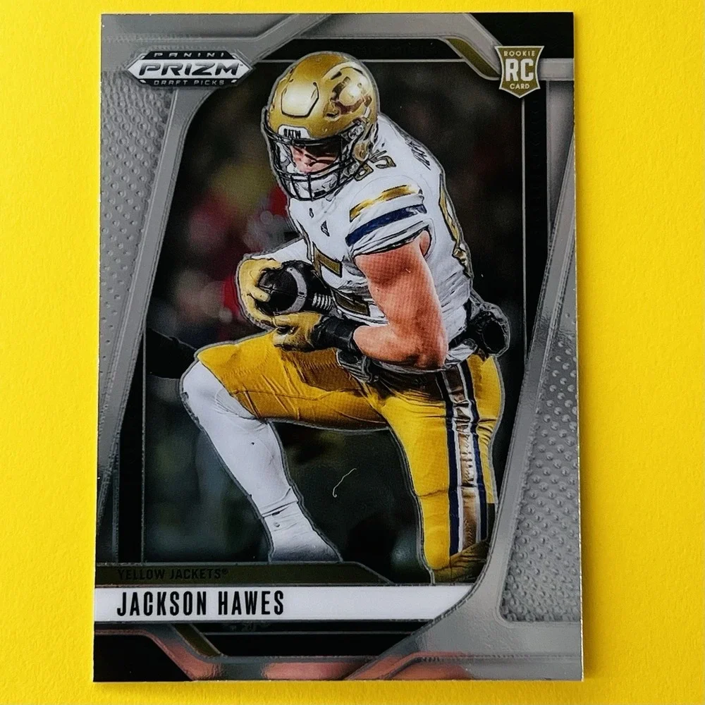 2025 Panini Prizm Draft Picks Jackson Hawes RC #106 Rookie Base